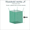 Worek Kwadratowy - 8x8/6, Surat