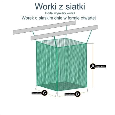 Worek Kwadratowy - 45x45/3