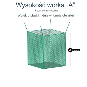 Worek Kwadratowy - 45x45/5
