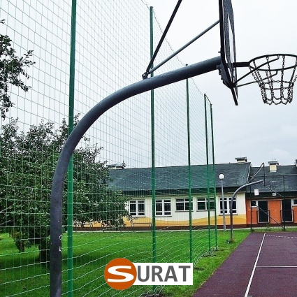 Piłkochwyt 4m wysokości   Siatka oczko 10x10cm   Grubość siatki 5mm