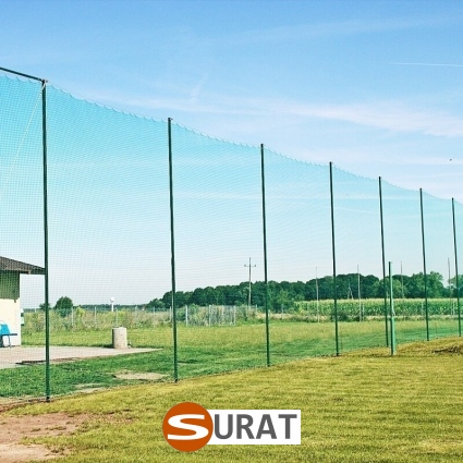 Piłkochwyt 5m wysokości   Siatka oczko 4,5x4,5cm   Grubość siatki 3mm