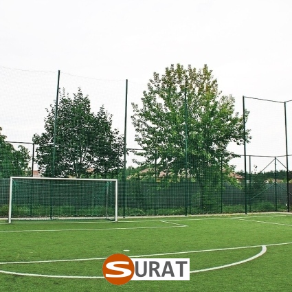 Piłkochwyt 5m wysokości   Siatka oczko 10x10cm   Grubość siatki 6mm