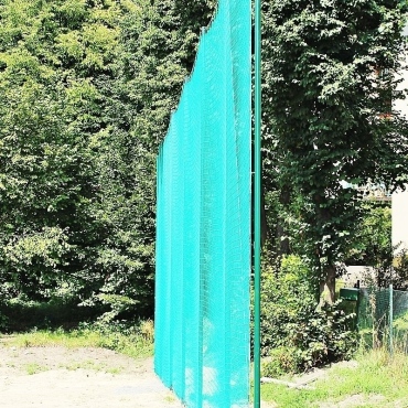 Piłkochwyt 6m wysokości   Siatka oczko 4,5x4,5cm   Grubość siatki 3mm