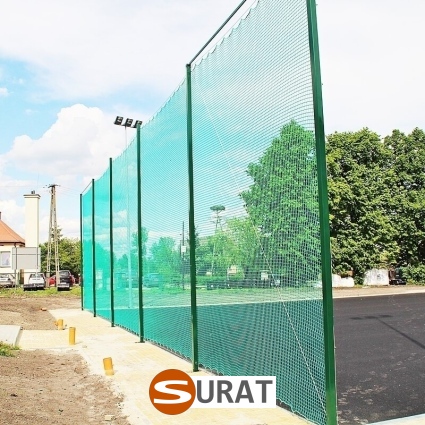 Piłkochwyt 6m wysokości   Siatka oczko 8x8cm   Grubość siatki 6mm