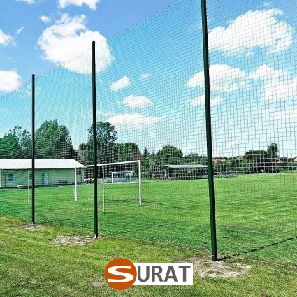 Piłkochwyt 6m wysokości   Siatka oczko 10x10cm   Grubość siatki 4mm