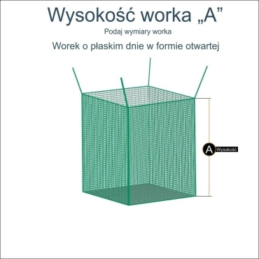 Worek Kwadratowy - 45x45/3