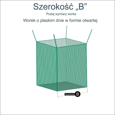 Worek Kwadratowy - 2x2/2