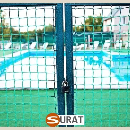  Surat - Siatki zabezpieczające ogród przy domu 