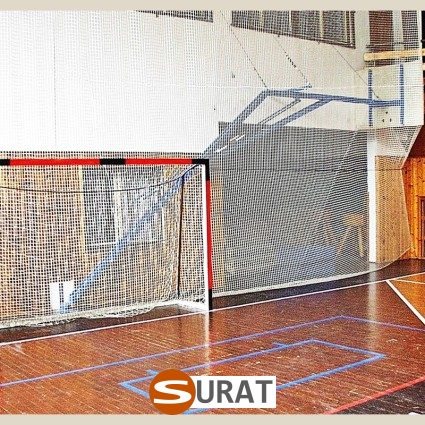 Sportowe siatki polipropylenowe zielone i grafitowe do indywidualnego montażu – stwórz swoją własną siatkę na wymiar, sklep Surat