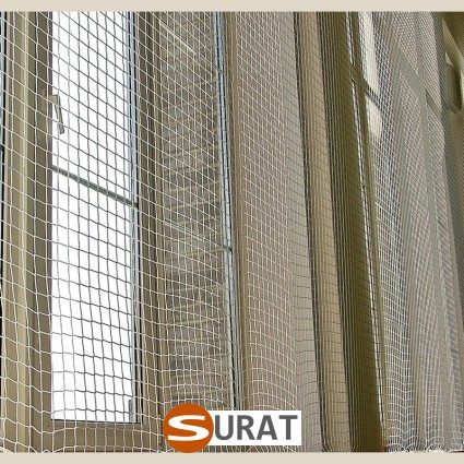   Surat - Solidne piłkochwyty na hale sportowe – trwałe siatki 10x10cm z polipropylenu, optymalne i odporne, w najniższej cenie. 