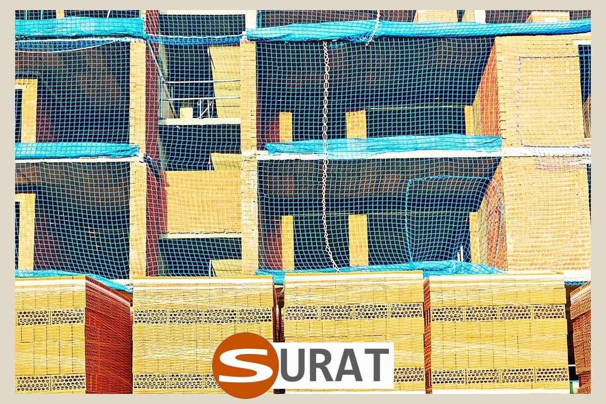 Surat - Siatki budowlane do ogrodzeń placu 