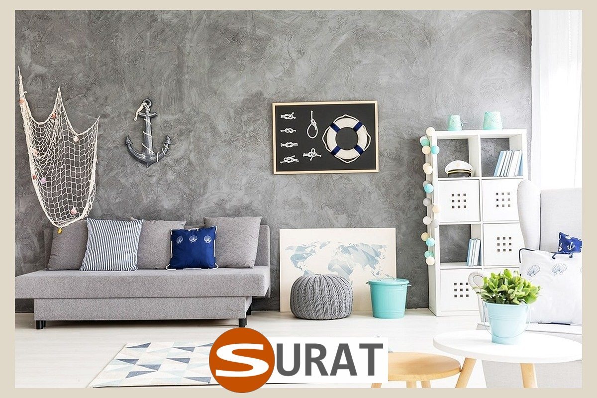  Surat - Wystrój w wnętrz siatką 