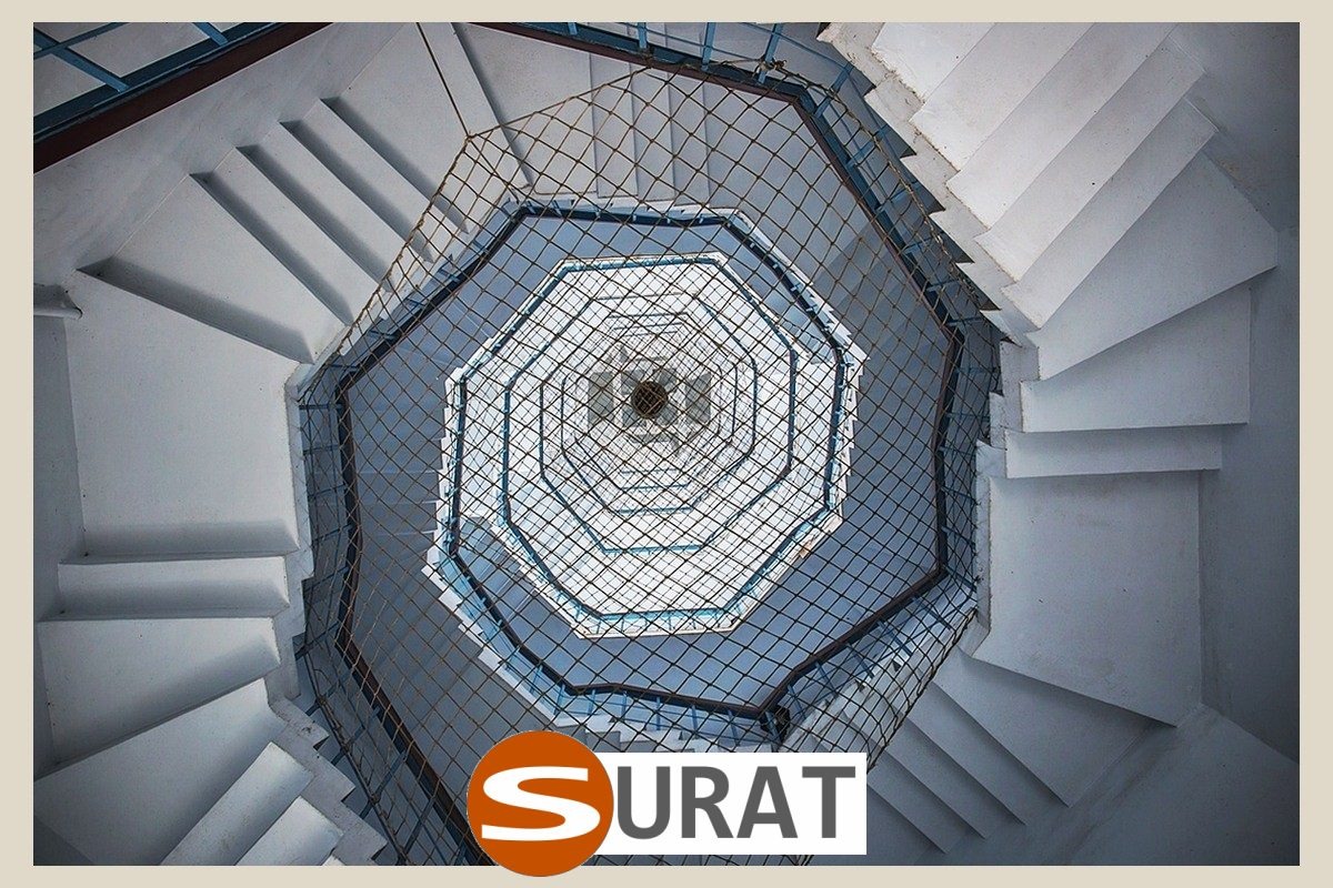  Surat - Siatki na schody do zabezpieczenia przed upadkiem 