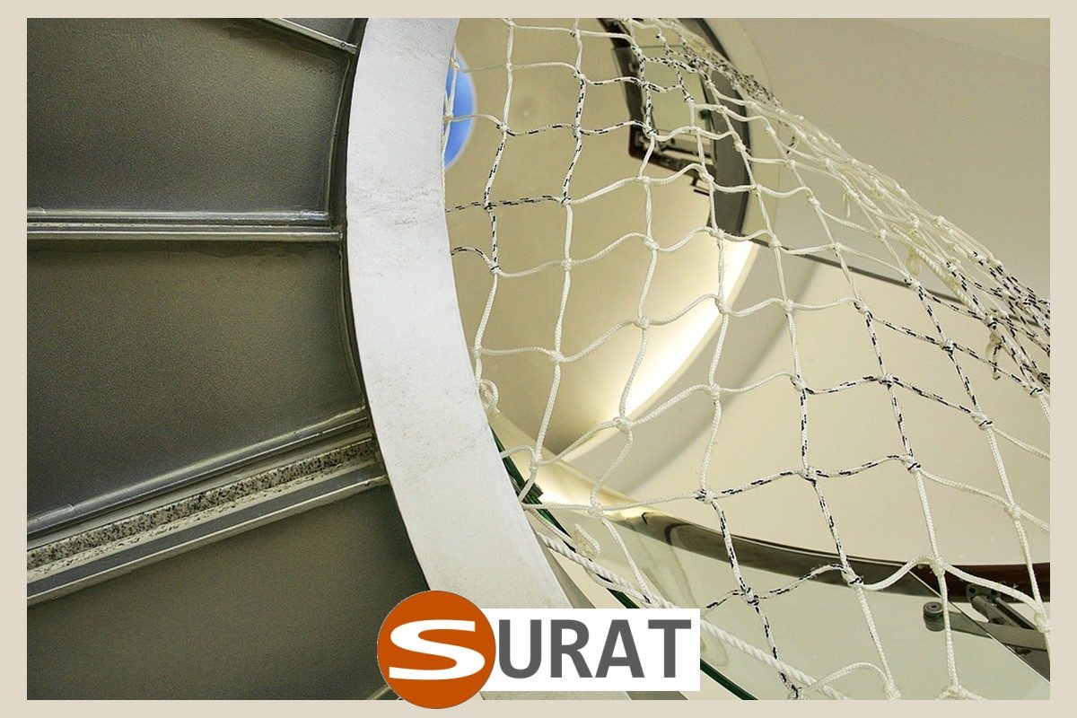  Surat - Siatki na schody do zabezpieczenia przed upadkiem 