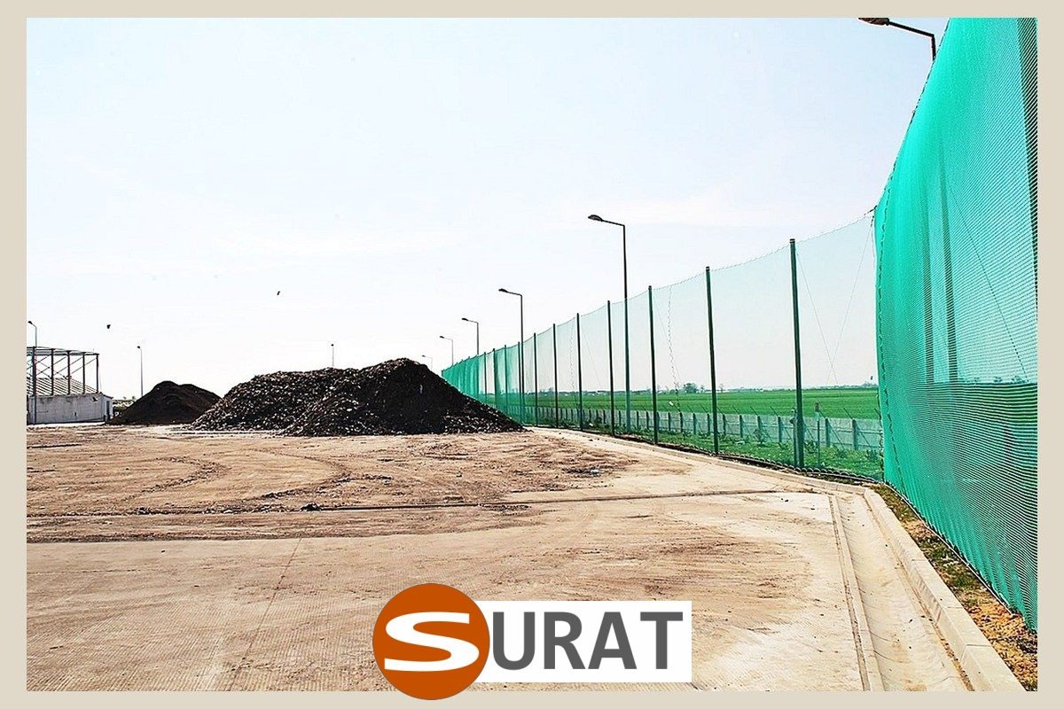  Surat - Siatki do przykrycia styropianu na placu 