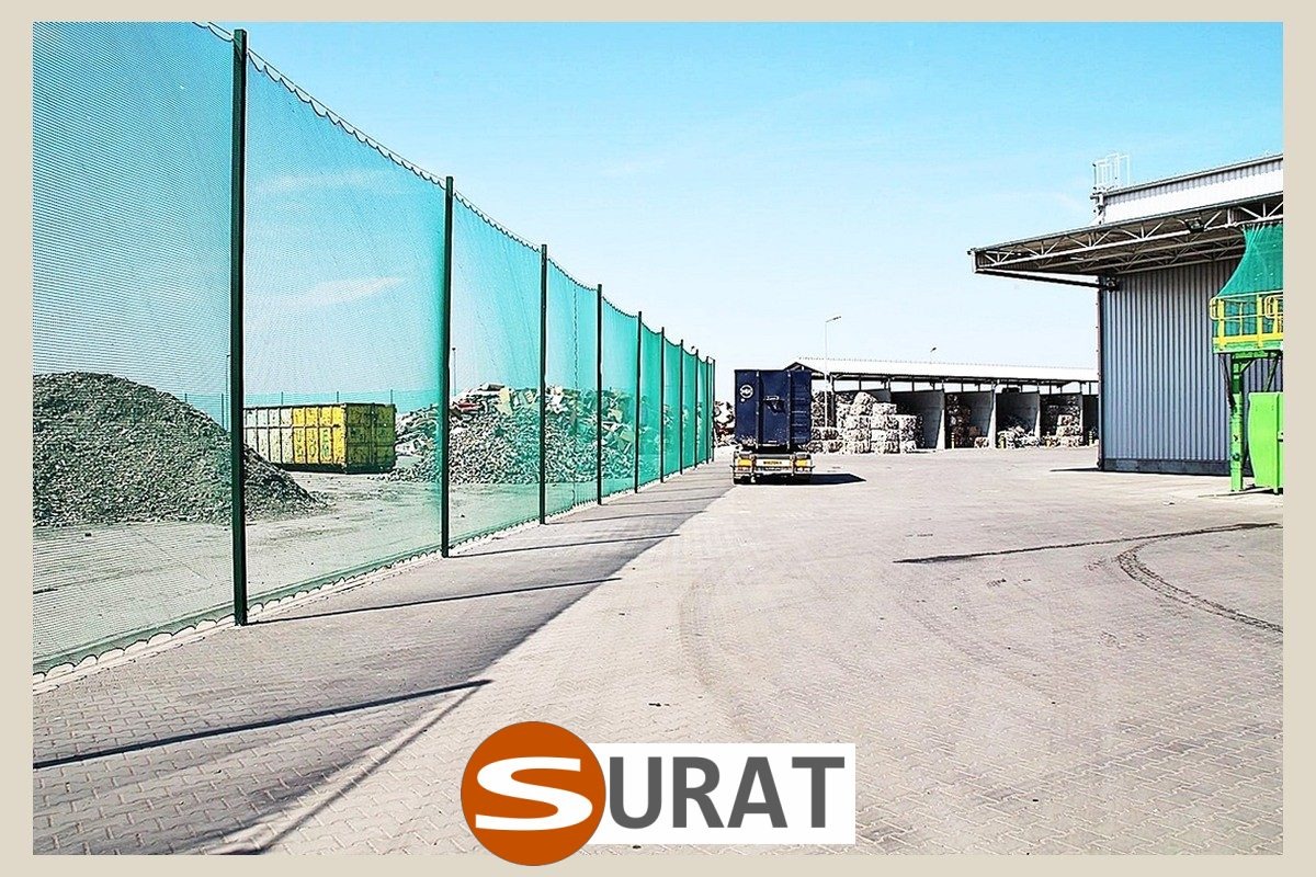  Surat - Siatki do przykrycia styropianu na placu 