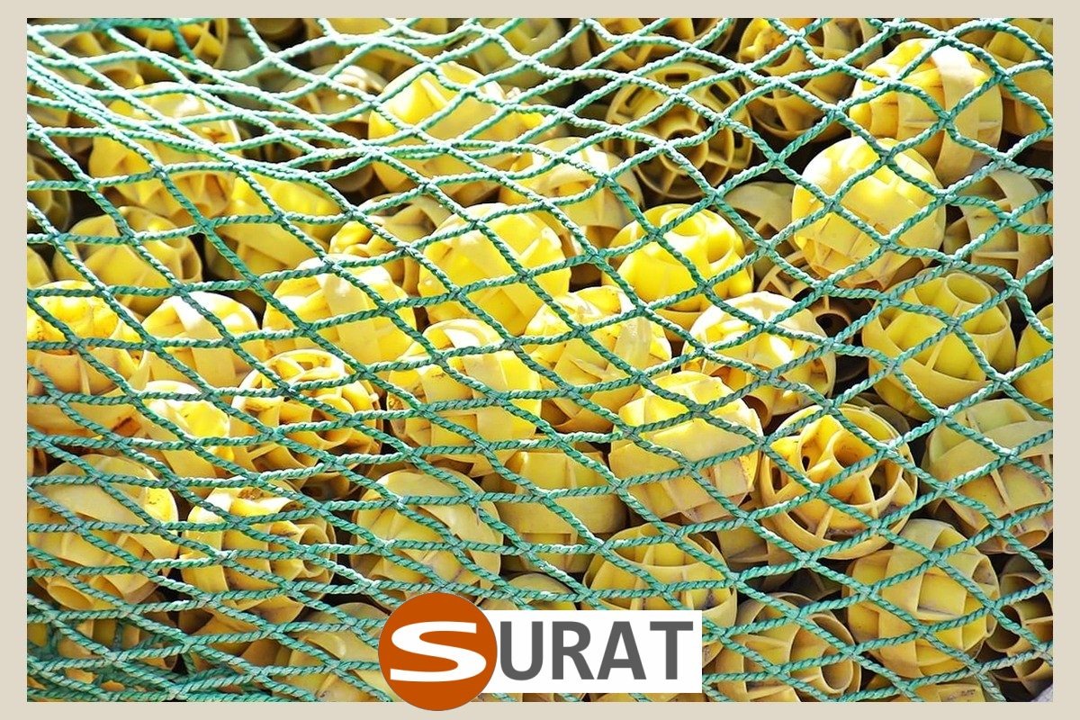   Surat - Worki magazynowe na przedmioty szyte pod Twój wymiar z siatki o oczku 2x2 cm, dostępne w wybranych kolorach. 