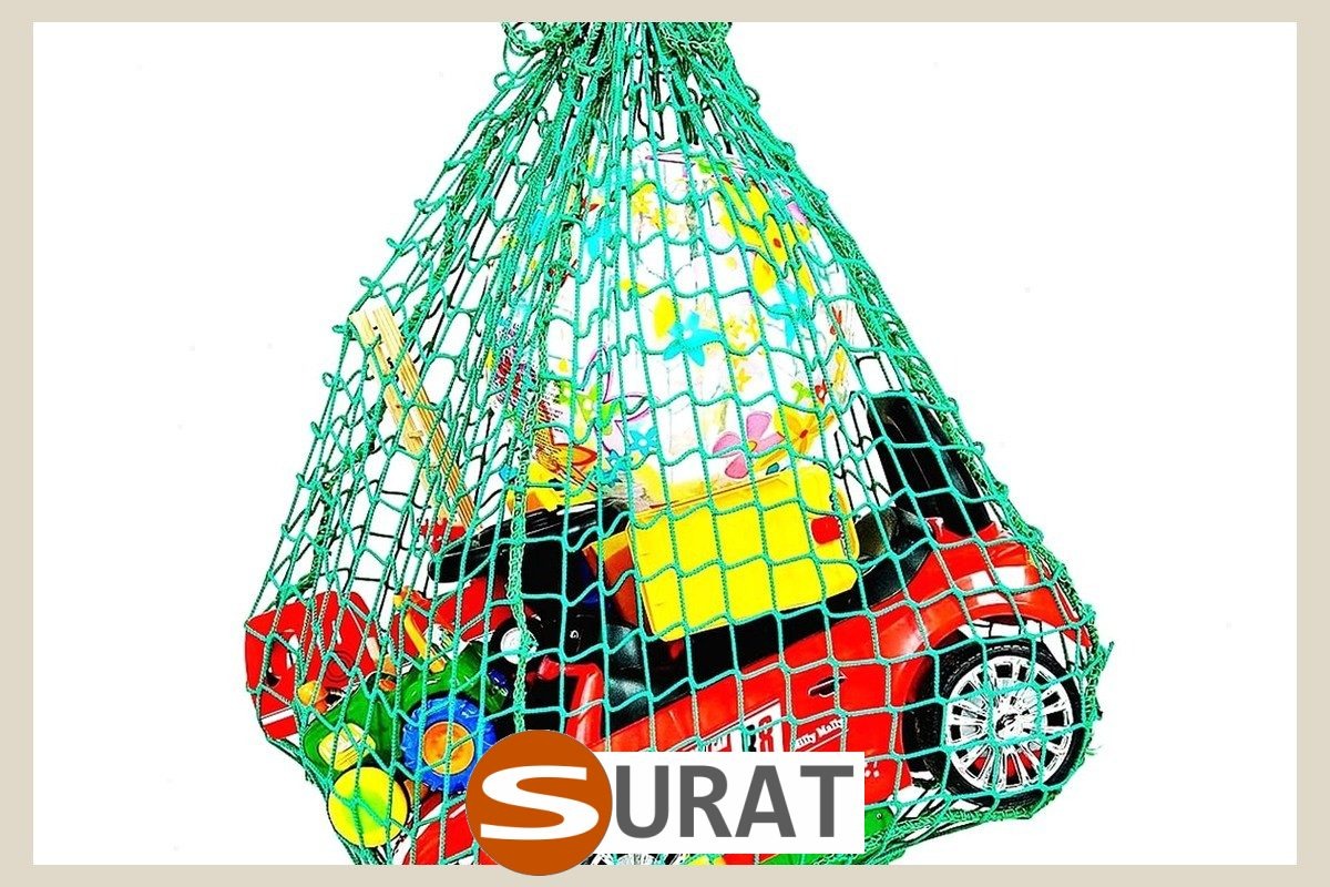   Surat - Worki magazynowe na przedmioty szyte pod Twój wymiar z siatki o oczku 2x2 cm, dostępne w wybranych kolorach. 