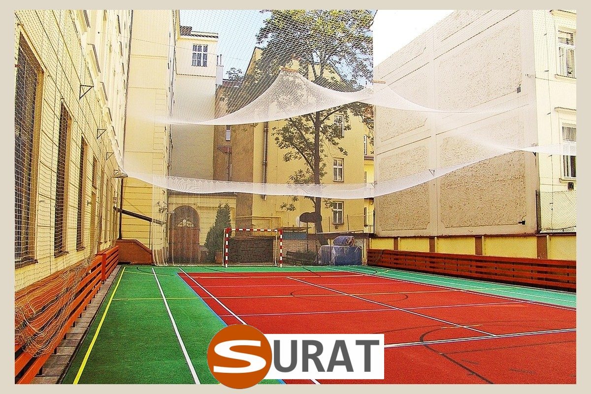  Surat - Siatki na kort tenisowy - Ogrodzenie kortu tenisowego 