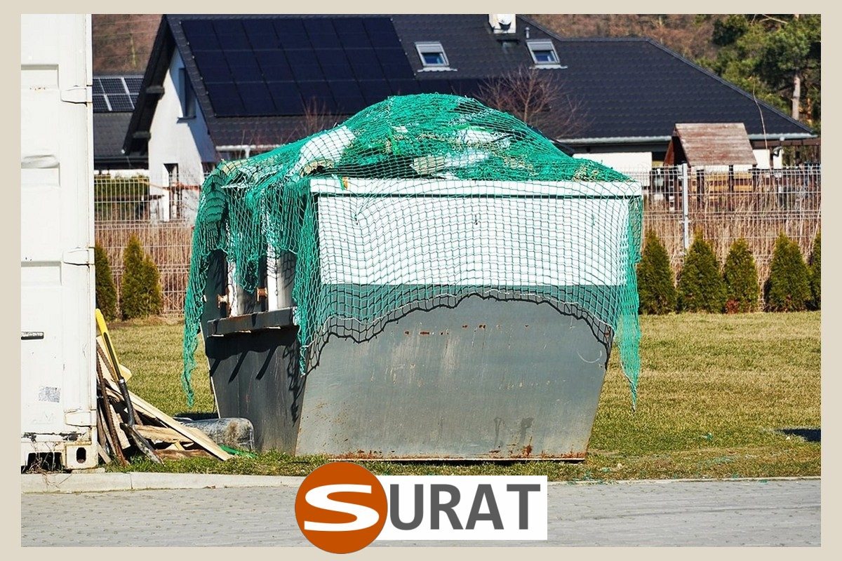  Surat - Siatka na kontener mulda 