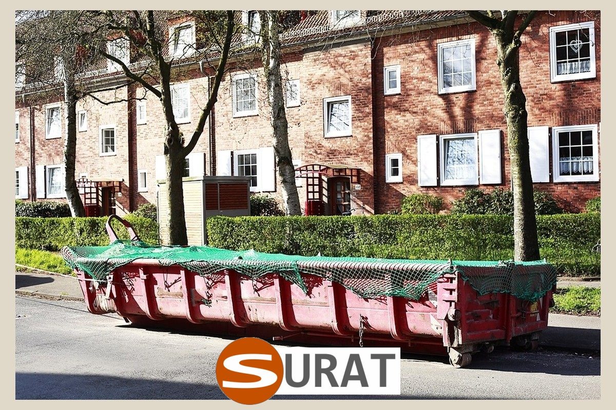  Surat - Siatki do zabezpieczenia kontenerów 5 m³ 