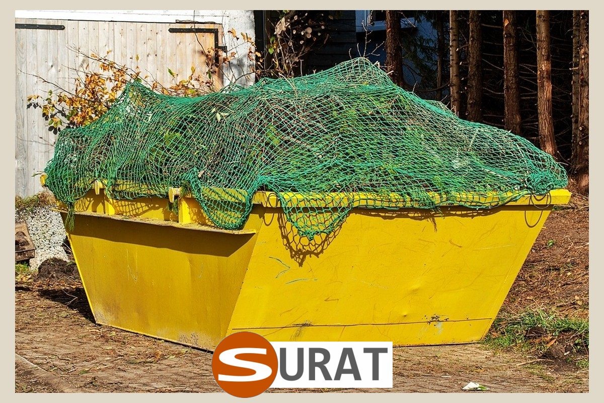  Surat - Siatka na kontener mulda 