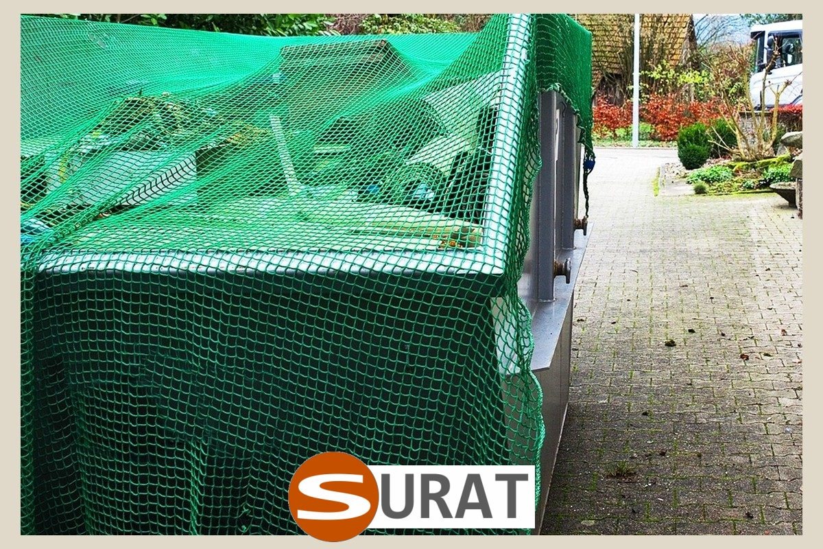 Surat - Siatka do przykrycia dużego kontenera 