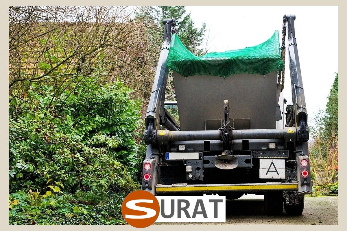  Surat - Siatka do przykrycia kontenera 3,5 m³ 