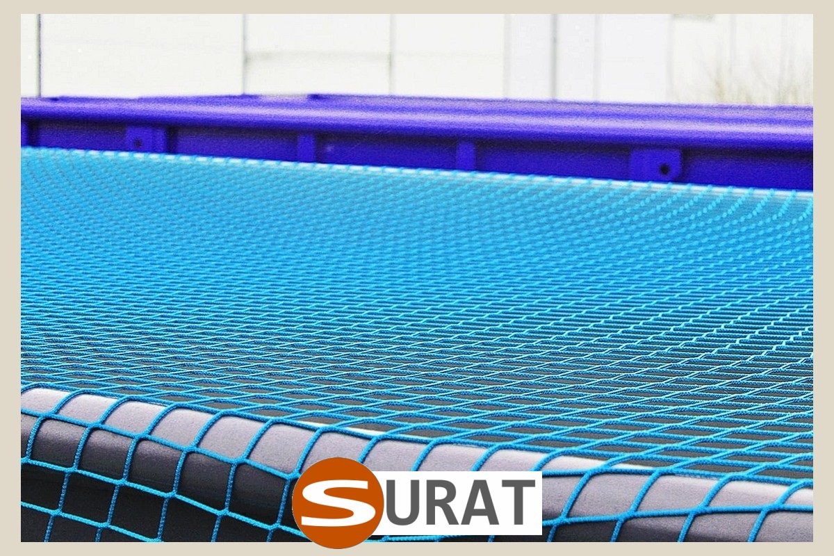  Surat - Siatka na doka - Siatka na zabezpieczenie ładunek na doka - Zabezpieczenie transportu na busie typie doka siatką 