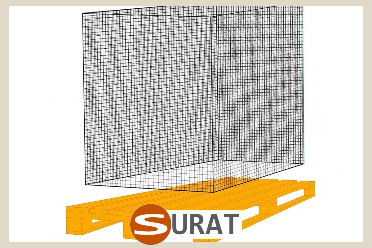  Surat - Zabezpieczenie palet z towarem - Siatki do przykrycia palet z towarem 